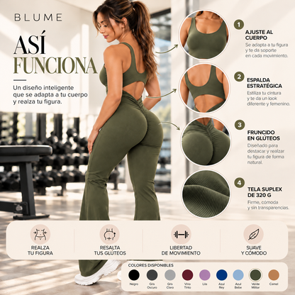 ENTERIZO FIT BOTA CAMPANA