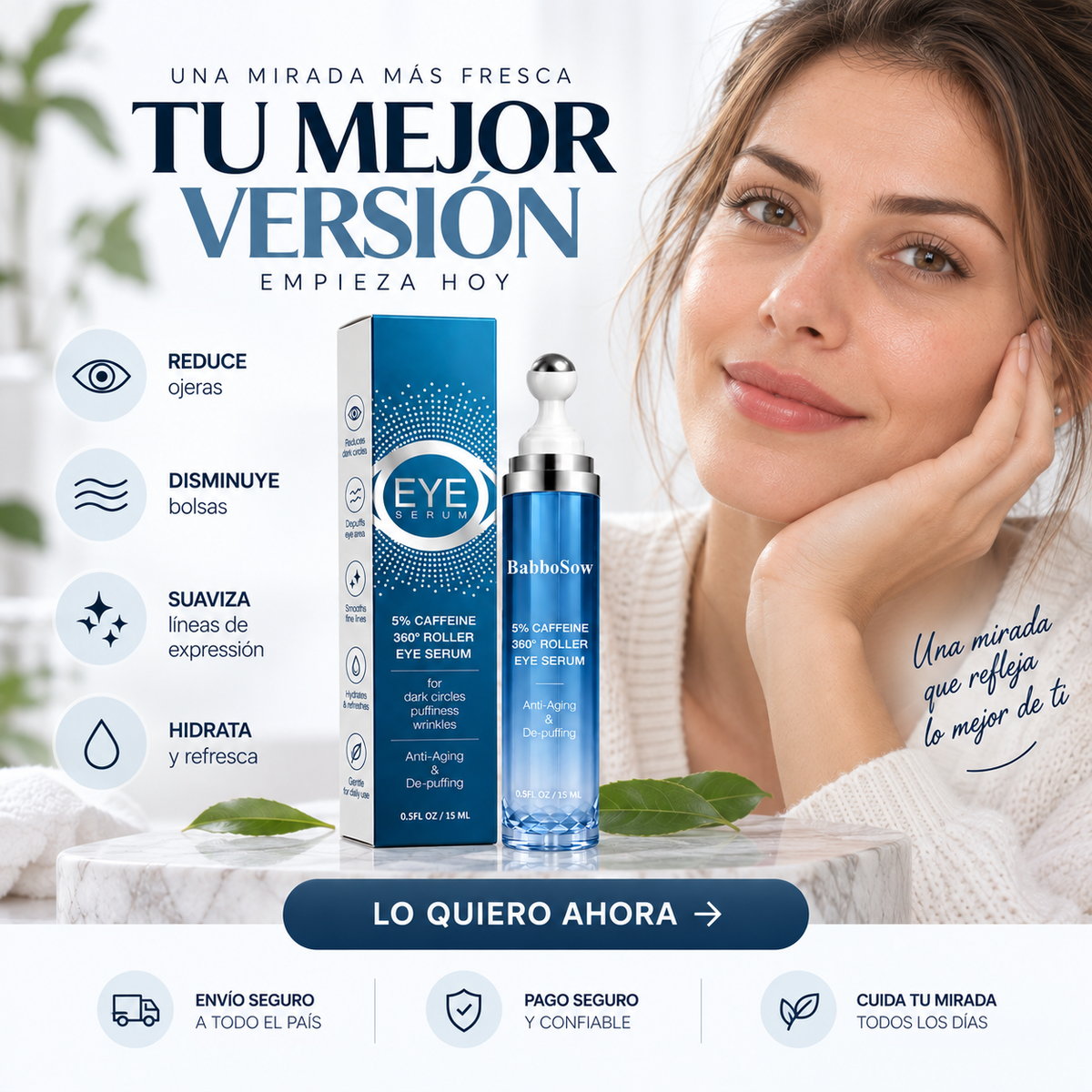 SERUM CONTORNO DE OJOS CAFEINA