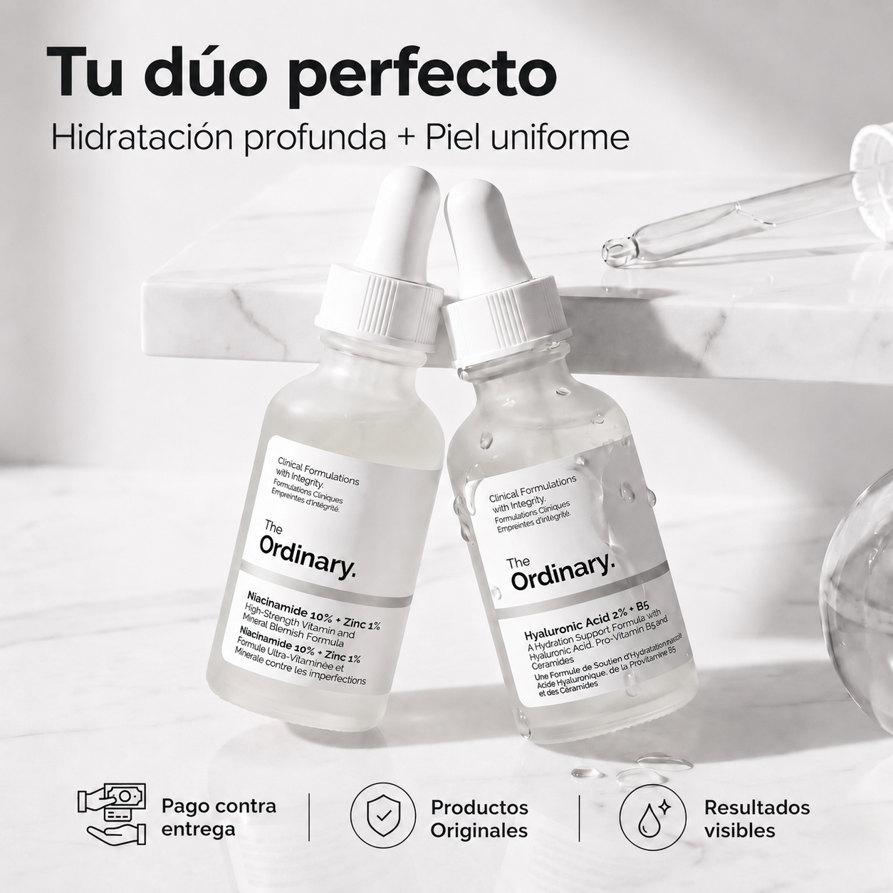 COMBO NIACINAMIDA + ÁCIDO HIALURÓNICO