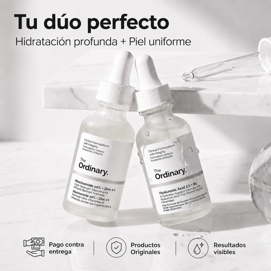 COMBO NIACINAMIDA + ÁCIDO HIALURÓNICO