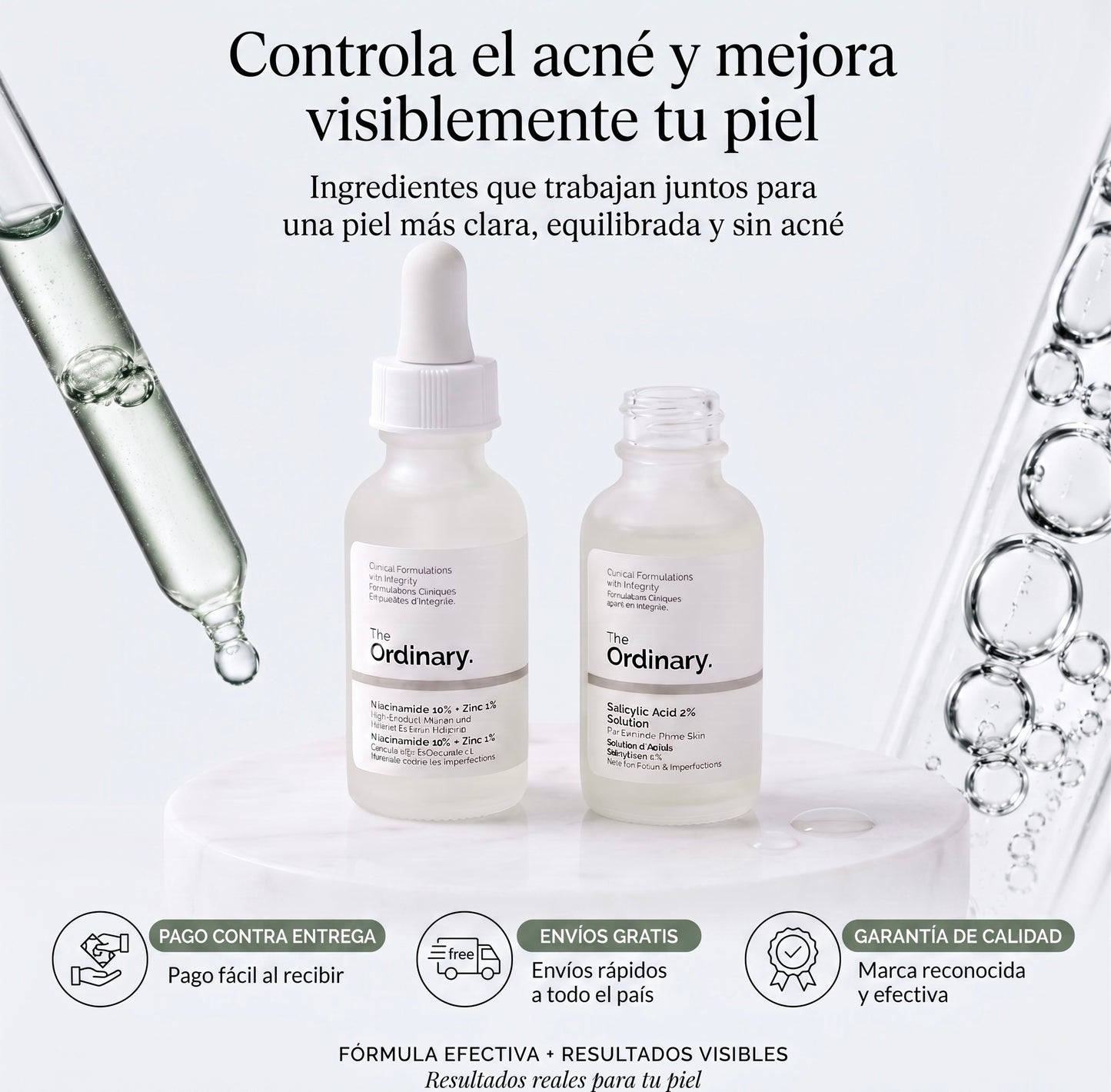 COMBO NIACINAMIDA + ÁCIDO SALICÍLICO
