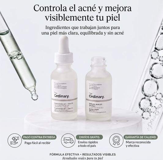 COMBO NIACINAMIDA + ÁCIDO SALICÍLICO