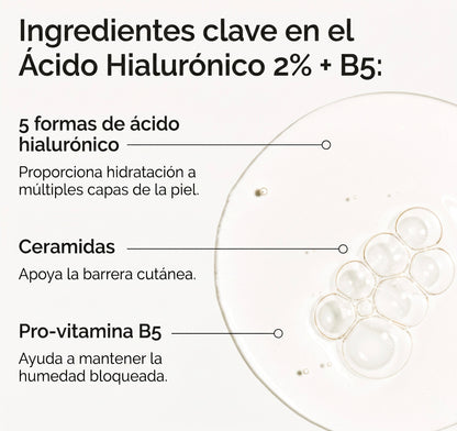 COMBO NIACINAMIDA + ÁCIDO HIALURÓNICO