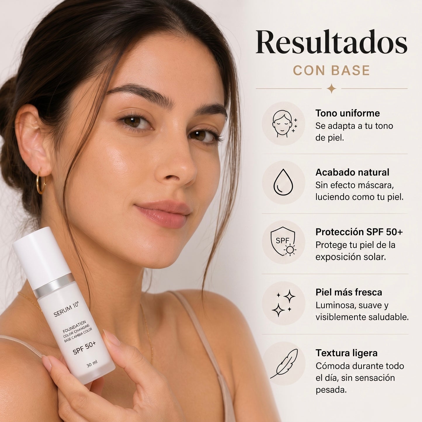 BASE INTELIGENTE SPF 50+